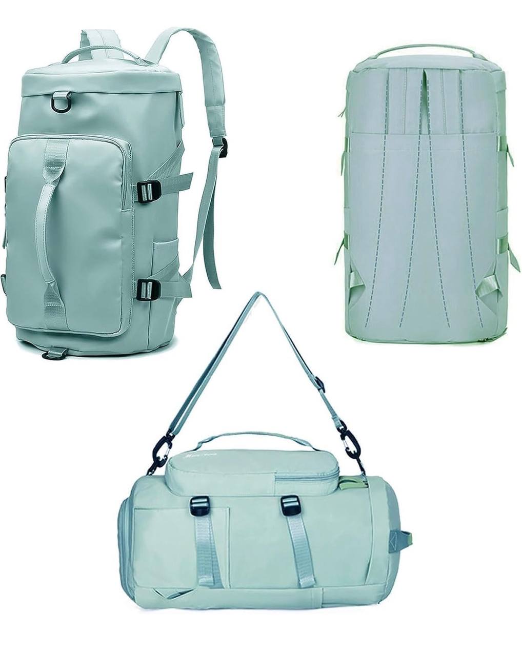 2 in 1 Travel Duffle Bag with Shoe Compartment